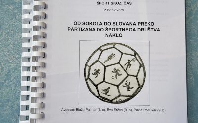 Od Sokola do Slovana preko Partizana do Športnega društva Naklo.